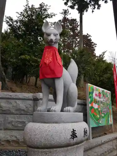 高屋敷稲荷神社の狛犬