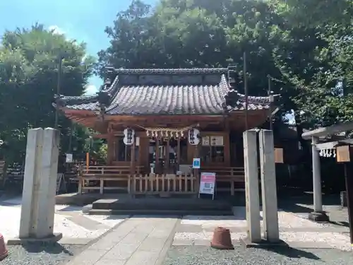 川越熊野神社の本殿