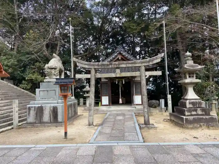 大瀧神社の鳥居