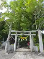 綿津見神社の鳥居