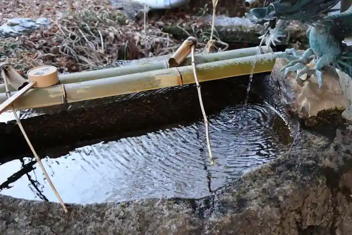 鹿島大神宮の手水舎