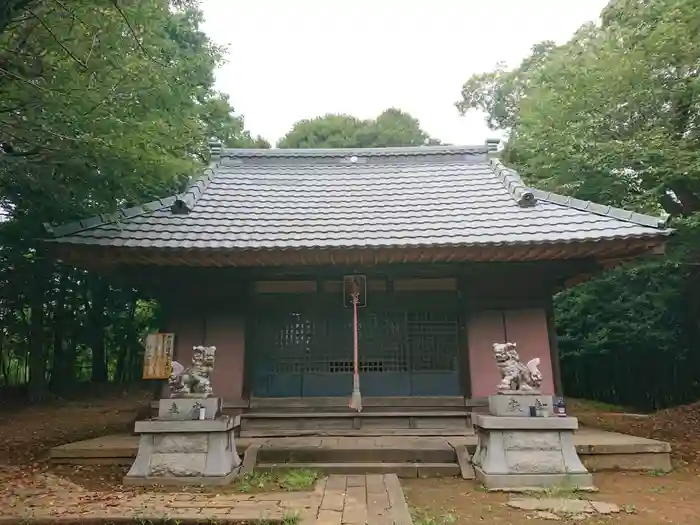 吉田杉山神社の本殿