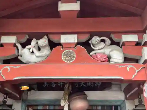 美喜井稲荷の本殿・本堂