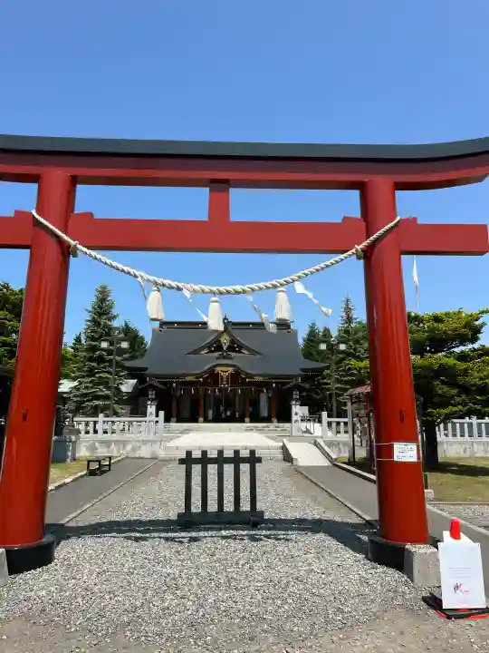 美瑛神社の鳥居