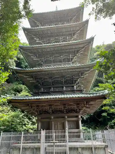 龍口寺の塔