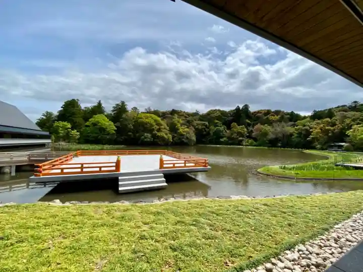 伊勢神宮外宮(豊受大神宮)の庭園