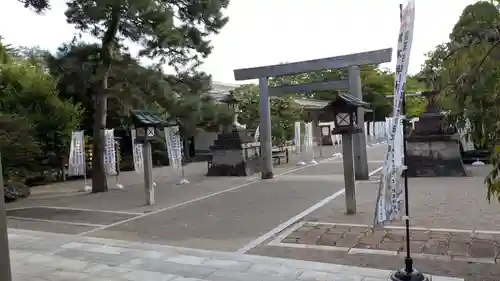 射水神社の庭園