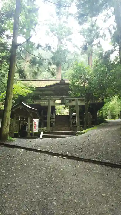由岐神社の鳥居