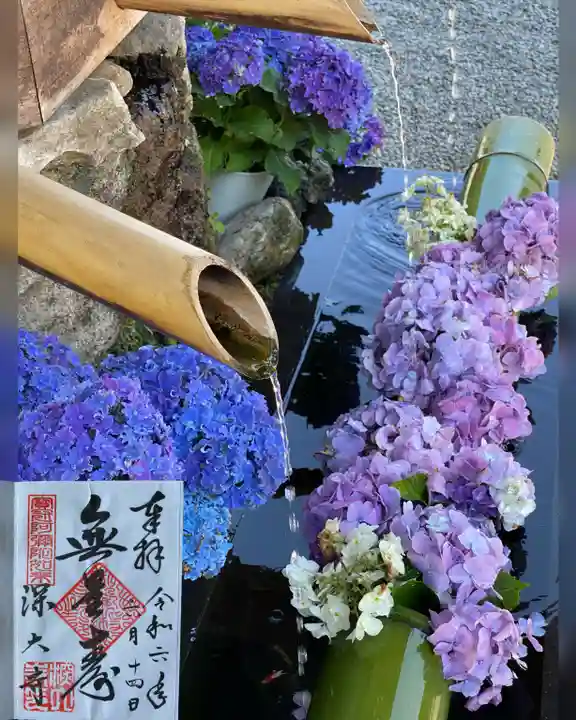 深大寺の御朱印