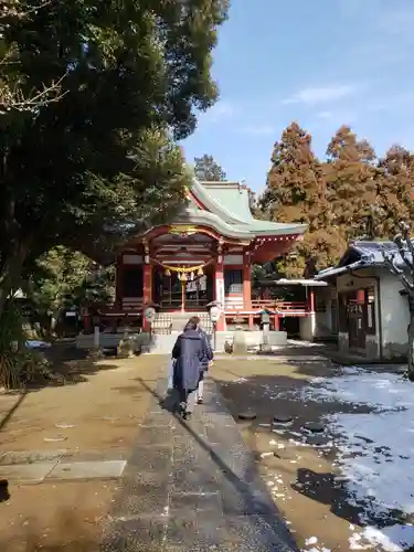 柏諏訪神社の本殿・本堂