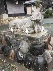 大岩神明宮の狛犬