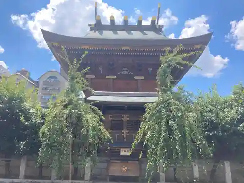 湯島天満宮の本殿・本堂