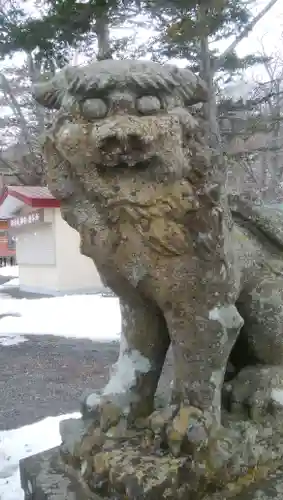 厚岸神社の狛犬