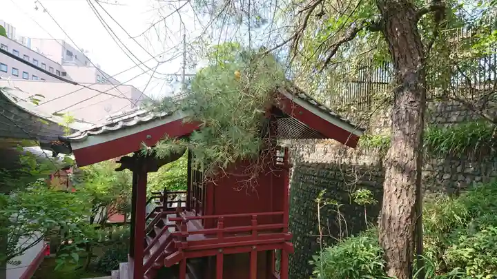 市谷亀岡八幡宮の本殿・本堂