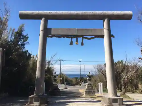 洲崎神社の鳥居