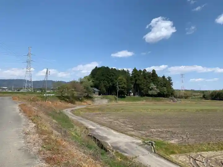 東一色大谷神社の周辺