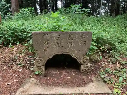 熊野神社の手水舎