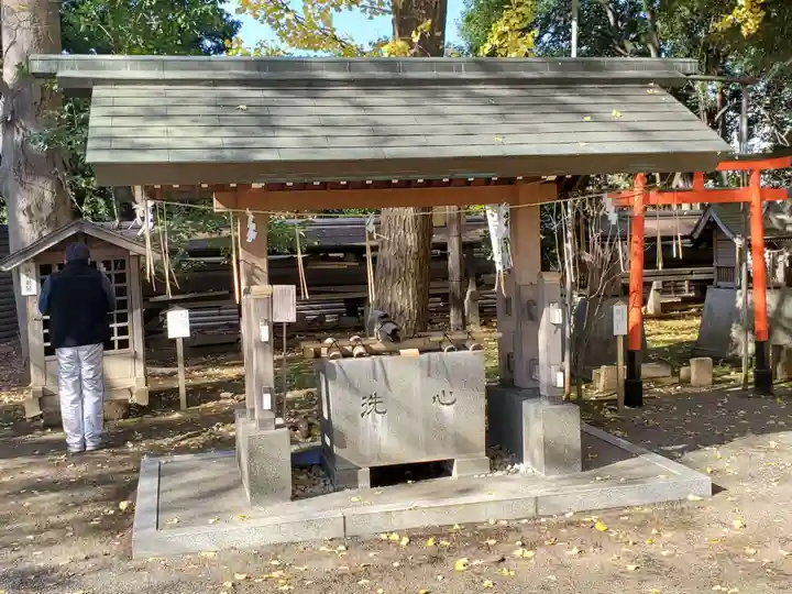 平塚神社の手水舎