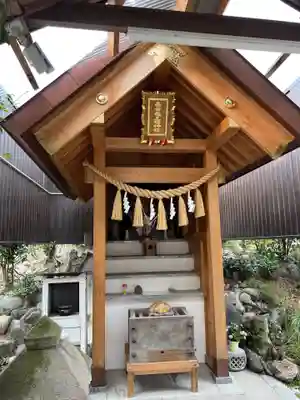 髙帝龍王龍神社（白山宮末社）の本殿・本堂