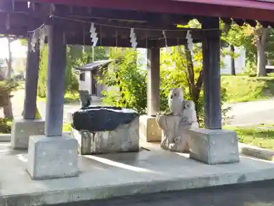 市来知神社の手水舎
