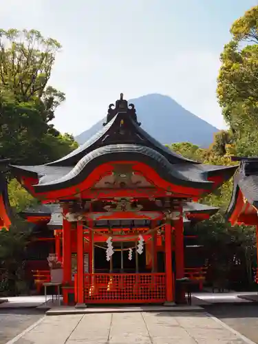 枚聞神社の本殿