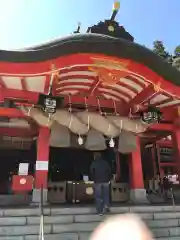 太皷谷稲成神社の本殿