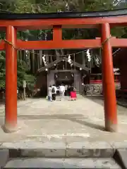 日光二荒山神社中宮祠の鳥居