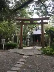 島穴神社の鳥居