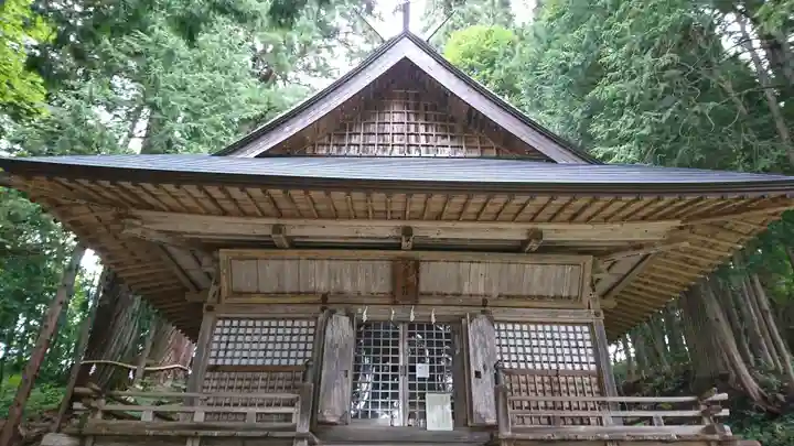 戸隠神社火之御子社の本殿・本堂