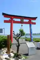 東京羽田 穴守稲荷神社の鳥居