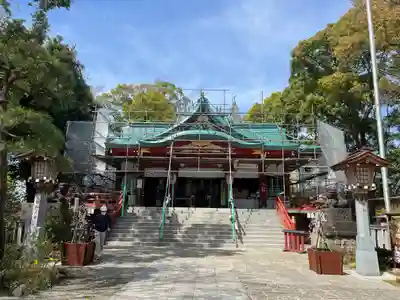 多摩川浅間神社の本殿・本堂