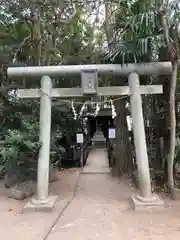 篠崎浅間神社の鳥居