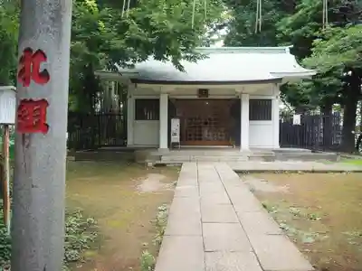 駒込富士神社の本殿・本堂