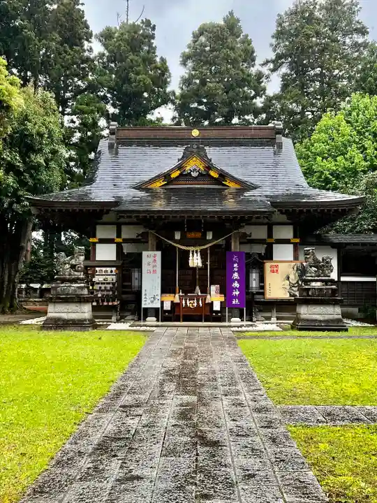 鏡石鹿嶋神社 *安産・開運・勝利の神さま*の本殿・本堂