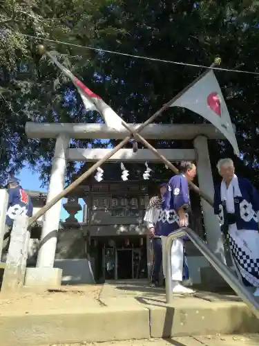 矢切神社の鳥居