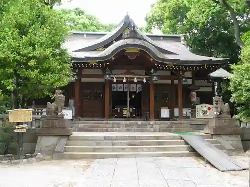 敏馬神社の本殿