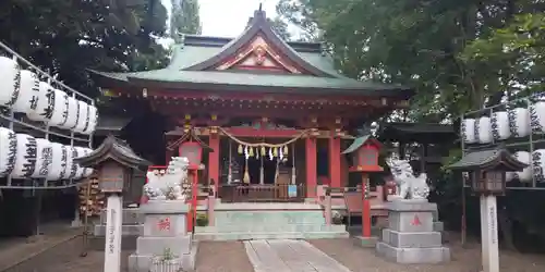 前川神社の本殿・本堂