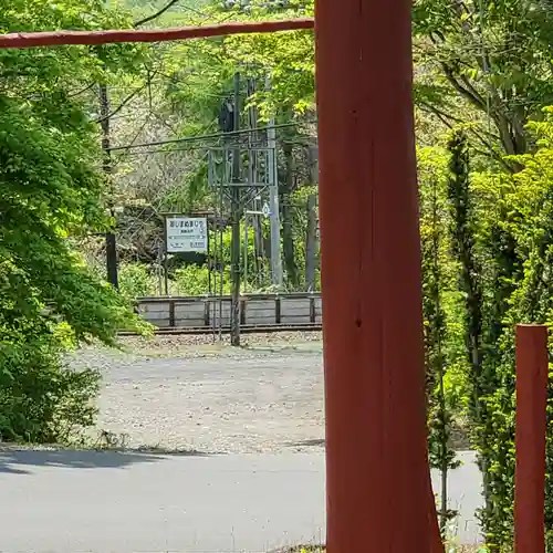 朝日稲荷神社の景色