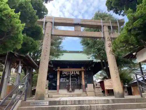 大歳神社の鳥居