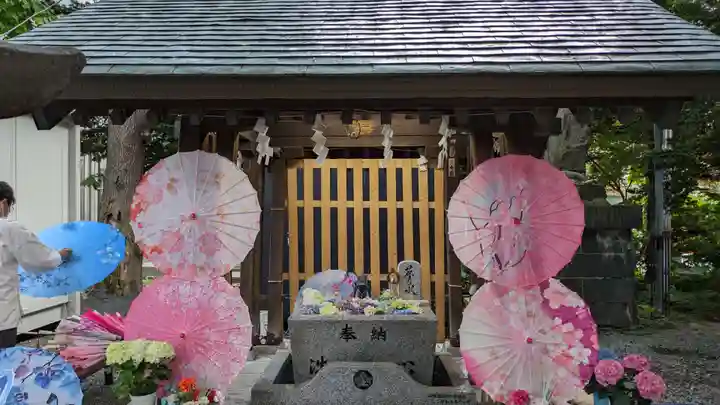 札幌諏訪神社の手水舎