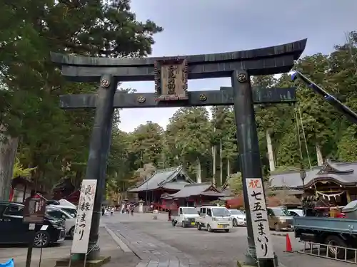 日光二荒山神社の鳥居