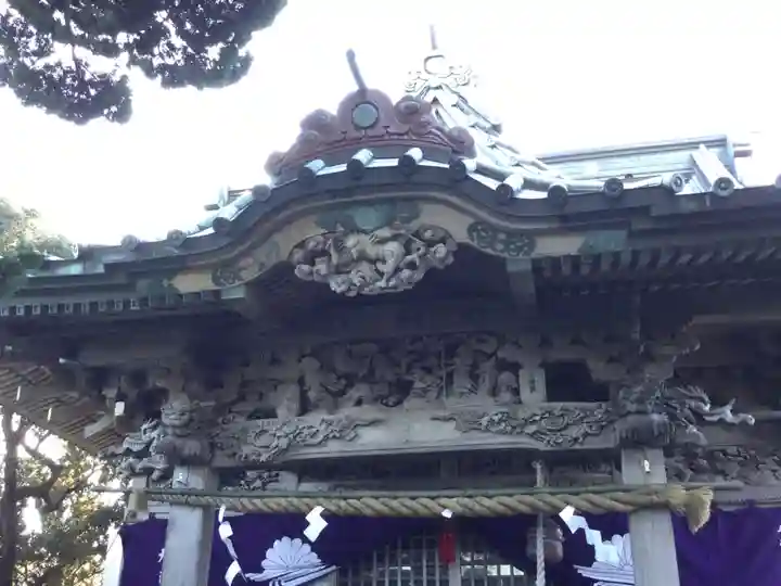 大瀬神社の本殿・本堂
