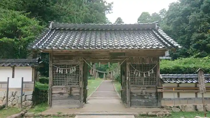 粟鹿神社の山門・神門