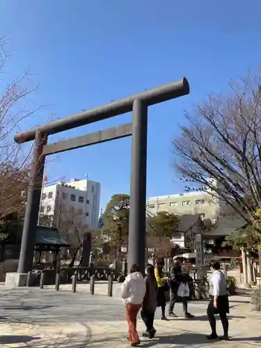 四柱神社の鳥居