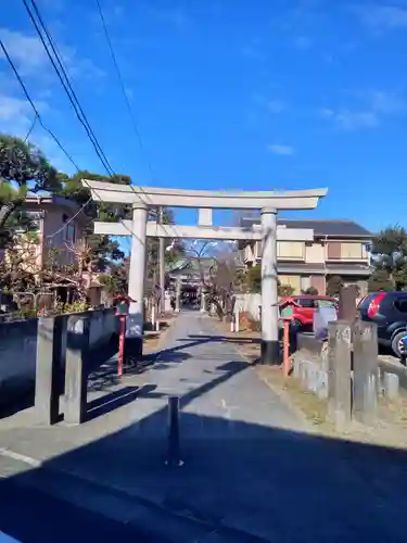 半田稲荷神社の鳥居