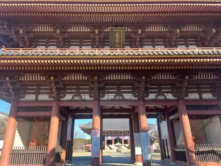 池上本門寺の山門・神門