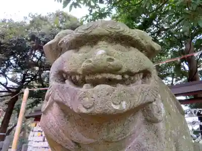 菊田神社の狛犬