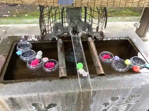 若宮神明社の手水舎