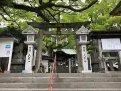 津田八幡神社の鳥居