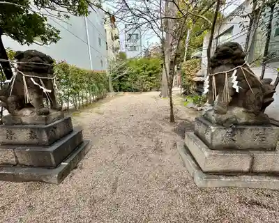堀越神社の狛犬